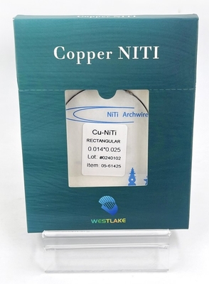 comprare Super lisci fili ortodontici di grado A rotondo rettangolare rame NiTi archwire online manufacture
