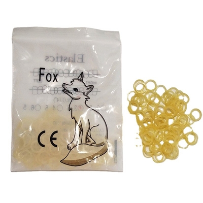 Plastico extraorale Dental Elastic O Ring In Ortodonzia EN ISO 13485:2012