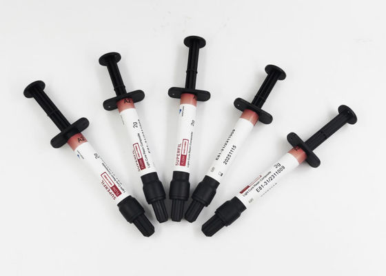 Materiale di riempimento dentale fluabile 2g / siringa Nano Hybrid Light Cure Composite